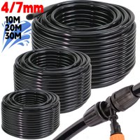 10/30M Garden Watering 4/7mm Hose DIY Arbitrary Length PVC Micro Irrigation Pipe for Greenhouse Drip System Sprinkler Tube
