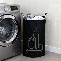 Large Capacity Organizer Deposit Bottles Container 115L Deposit Bottle Collector Bins for Kitchen Home Garage Pantry Office