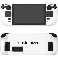 Steam Deck Case Customized DIY Kawaii Anime Cute Cover Hard PC Protective Anti-Scratch Non-Slip Black Shell Case Accessories