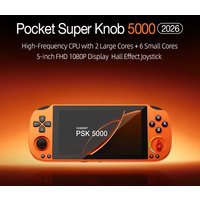 5.0 Inch FHD IPS Handheld Game Console PSK5000 with XBOX/SWITCH Layout,Helio G85 Octa-Core,6+128GB,Hall Joystick
