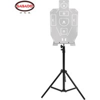 CS Shooting Training Target Bracket Telescopic Adjustable Tripod Folding Stand Base Aim Train Airsoft Paintball Accessories