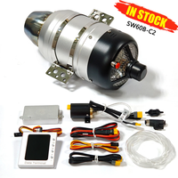 SW60B Brushless Turbojet Engine 6KG Thrust Brushless Version Starter Metal Engine Suitable for Refitting Aircraft Model Toys