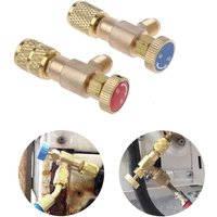 Air Conditioner Fluoride Anti Freeze Hand Safety Valve R410 Refrigerant Refueling Adapter R22 Liquid Safety Valve Switch Tools