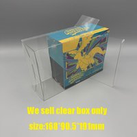 For ETB | Clear Protective Case - Fits US Version Ascended Heroes Elite Trainer Box Dustproof Scratch-Resistant
