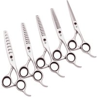 Professional Hair Scissors 6'' JP 440C Purple Dragon Hairdressing Thinning Shears 8/12/14/18 Teeth Thinning Rate 35%-50% Z2004