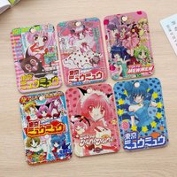 Tokyo Mew Mew Anime Holder Keychain With Keychain For Access Card Bus Pass & Card Credit ID Bank Card Protective Case