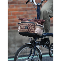 AliExpress Rhinowalk Bike Handlebar Bag 6.5L Cycling Front Quick Release Urban Basket Storage Bag Shouler Bag For Brompton Folding Bike