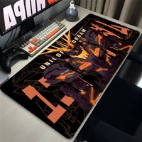 Mouse Pad Gaming Pc Accessories Large Desk Mat Gundam Gamer Keyboard Mouse Pads Table Carpet Mousepad XL Black and White Playmat