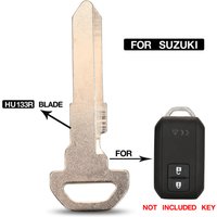 jingyuqin 10PCS/LOT For Suzuki Swift 2017 Remote Smart Card Car Key Blade Emergency Insert With Uncut Blanks HU133R Key Blade
