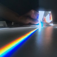 80mm K9 Glass Prism Pyramid Crystal Energy Generator Glass Prism Wisdom Pyramid Intelligence Beads