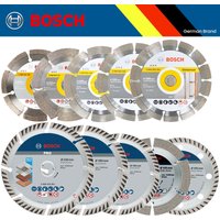 Bosch Universal Diamond Cutting Discs Circular Marble Saw Blades for Cutting Stone Reinforced Concrete 105/125/180/230mm Wheels
