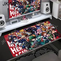 90x40cm Mouse Pad My Hero Academia Keyboard Mat Gaming Accessories Deskmat Natural Rubber Anti-slip Soft Office Tapis De Souris