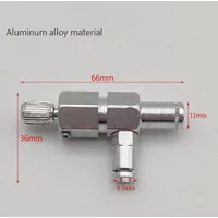 1pcs Coffee Maker Steam Valves Connection Aluminum Alloy Texture For Coffee Machines Home Appliance Accessories