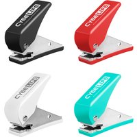 CyeeLife Dart Flights Puncher/PET Flights Punch+Metal Spring O Rings,Dart Accessories kit 4color