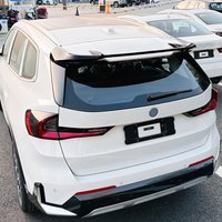 For BMW X1 U11 ix1 2023-26 M Sport Rear Trunk Roof Spoiler Wing Carbon Fiber Look/ Gloss Black Tail Upper Deflector Splitter Lip