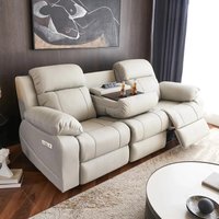 Multifunctional Electric Sofa with Five Adjustable Angles From 105° To 1160°. Larch Wood Frame, Suitable for Living Room Use.