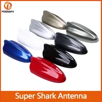 Car Super Fin Roof Shark Antenna Auto AM/FM Signal Aerials for Mini Suzuki Swift Seat Ibiza Citroen C4 Alfa Romeo antena tubarao