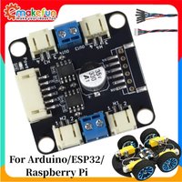 4 TT Motor and Driver Kit for Arduino/ESP32/Raspberry Pi 2-CH RZ7899 Drives 4 DC Motor for L298N DIY Robot Car Starter Kit