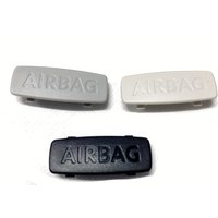 Airbag A B C Pillar Insert Trim Cover "AIRBAG"Badge For VW CC Golf MK5 MK6 Jetta Passat Polo Touran CC Tiguan Sharan Scirocco