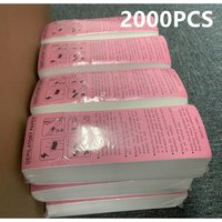 High Quality 500/1000/2000PCS Nonwoven Body Cloth Hair Remove Wax Paper Rolls Hair Removal Epilator Wax Strip Paper Wholesale