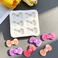 Bows Silicone Sugarcraft Mold Resin Tools Cupcake Baking Mould Fondant Cake Decorating Tools