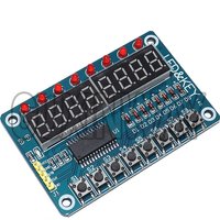 TM1638 Module Key Display For AVR Arduino New 8-Bit Digital LED Tube 8-Bit