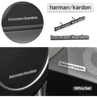 Car Audio Speaker Stickers For Harman/Kardon Mercedes Benz W204 W205 W203 W211 W212 W213 W221 W218 W222 Cla Clase A C W177 W176