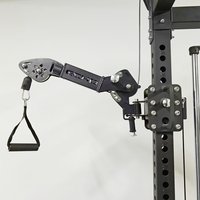 Multi Functional Training Power Rack Angle Rotation Universal Fly Bird Functional Trainer Mechanical Arms