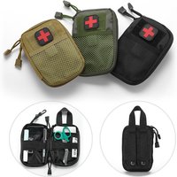 Tactical IFAK Medical Pouch Molle Compatible Nylon First Aid Bag for Outdoor Camping Hiking New