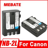 New 1500mah NB-2L NB-2LH NB 2L 2LH Camera Battery for Canon DC310 320 DC410 420 EOS 400D S80 S70 S50 S60 350D G7 G9 Z1 HV20