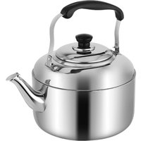 Tea Pot for Stove Whistling Stainless Steel Water Boiling Kettle Whistle Boiling Teapot for Home Apartment Restaurant Kitchen