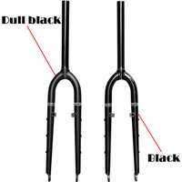 Touring Bike Fork / 26Inch/27.5Inch Gravel Bike 28.6MM Fork / Steel Fork Bicycle Accessories