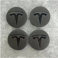 Tesla 56mm Wheel Center Caps 4Pcs Set - Original Style Hub Covers for Model 3 Y X S Auto Parts