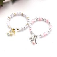 New Baby Shower Favor Christening Bracelet Angel Baby Shower Girl Boy Baptism Gift