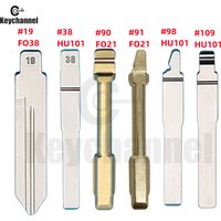 10pcs HU101 FO21 FO38 Car Remote KD Key Blade for Ford Fusion Focus Mondeo Fiesta Galaxy Blank #19 38 90 KD Blade 91 98 NO.109