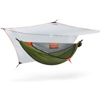Anti-Roll Camping Hammock Combo, Complete with Bug Net, Tarp, Insulated Sleeping Gear for Comfortable & Secure Outdoor Sleep