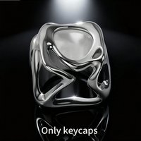 【One key】Venom Liquid Metal Electroplated Keycaps,Electroplating process cross-interfaceABSMaterial|