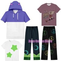 The Owl Cos House Luz Noceda Hunter Cosplay Costume Men Women T-Shirt Hoodie Pants Short Sleeve Shirt Casual Streetwear Pullover