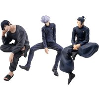 Figurka Anime JJK Geto Suguru Gojo SATORU Fushiguro Toji Figurka Akcji w Pozycji Siedzącej Model Fushiguro Toji Prezent na Boże Narodzenie