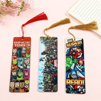 Disney Heroes Bookmarks Anime Acrylic Bookmarks Marveal Fans Collect Reading Markers For Friends Teachers, Men Unique Romance
