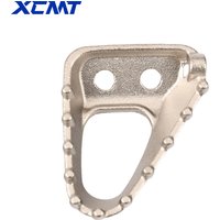 AliExpress XCMT Motorcycle Standard Rear Foot Brake Lever Step Plate Peg Brake Pedal Tip Stainless Steel For KTM HUSQVARNA GASGAS Bike Motocross