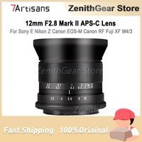 7artisans 12mm F2.8 Mark II MF APS-C Ultra Wide Angle Prime Lens For SonyE ZVE10 Fuji XF Canon EOS-M Canon RF NikonZ Micro 4/3