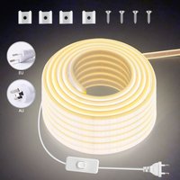 220V LED COB Strip Light 288Leds/m for Home Lighting Cold White/Neutral White/Warm White Flexible Tape 1m-30m with EU AU Plug