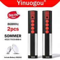 SOMMER 4020 TX03-868-4 Gate Remote Control 868MHz SOMMER 868 MHz 4026 4031 4035 4025 4011 4021 Garage Door Remote Control Opener