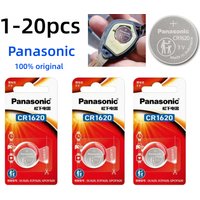 Panasonic CR1620 3V Lithium Coin Cell Button Battery Long-Lasting for Calculators Watches Toys Remotes Replacement DL1620