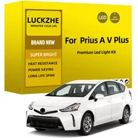 13Pcs LED Interior Light Bulb Kit For Toyota Prius A V Plus 2012 2013 2014 2015 2016 2017 2018 2019 Car Dome Trunk Lamp Canbus