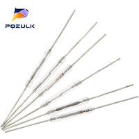 20PCS 2X14MM Reed Switch Magnetic Switch Normally Open Magnetic Induction Switch 2*14mm