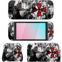 Umbrella Corporation Protector Sticker Skin for Nintendo Switch 2 Console Dock Charger Stand Holder Joy-con Controller Vinyl