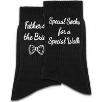 Father of the Bride Socks, Special Socks for a Special Walk Socks, Wedding Party Socks, Father of the Bride Gift, Brides Father