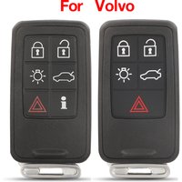 Jingyuqin 5/6 Taste Smart Auto Schlüssel Shell Fall Fob Für Volvo S60 V60 S80 XC70 XC60 V70 2008-2017 Fernbedienung Abdeckung Zubehör